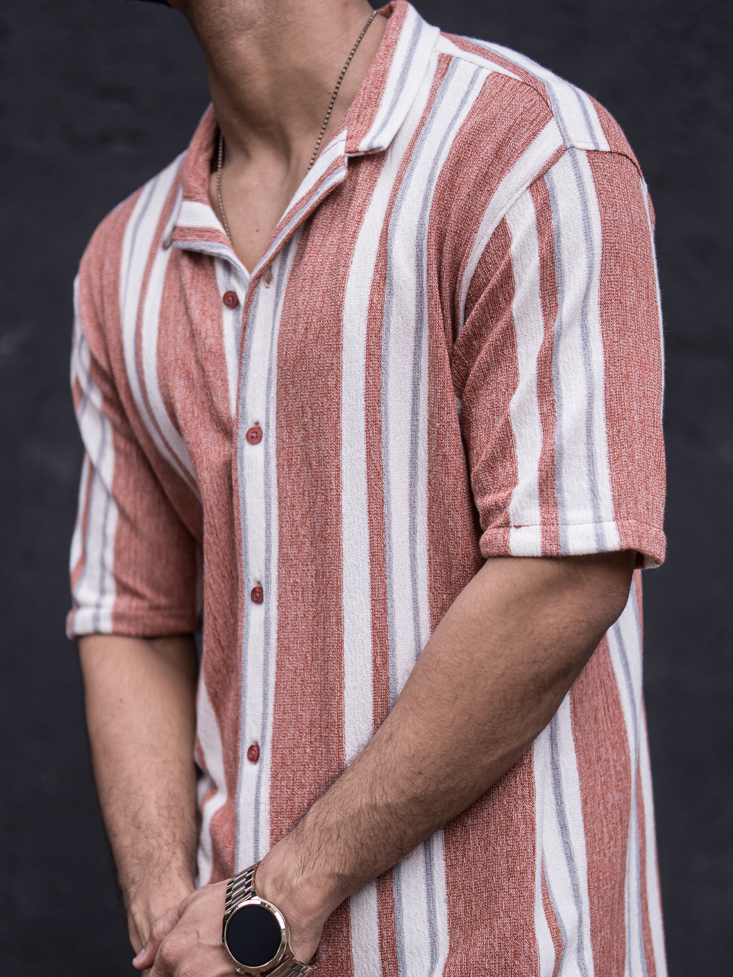 Striped Dark Onion Shirt