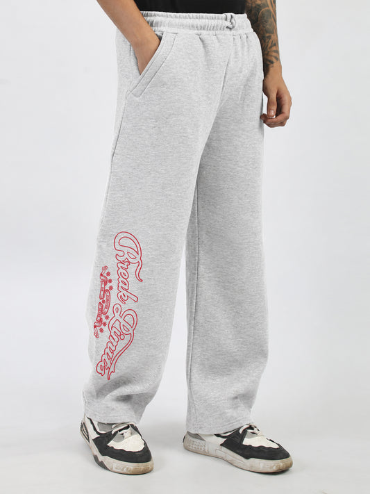 Melange Break Limits Balloon Fit Trackpant
