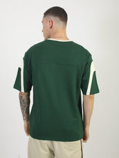 Las Vegas Bottle Green Half Sleeve T-Shirt