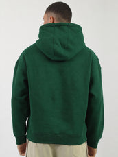 Raised Edages Bottle Green Full Sleeve Sweatshirt