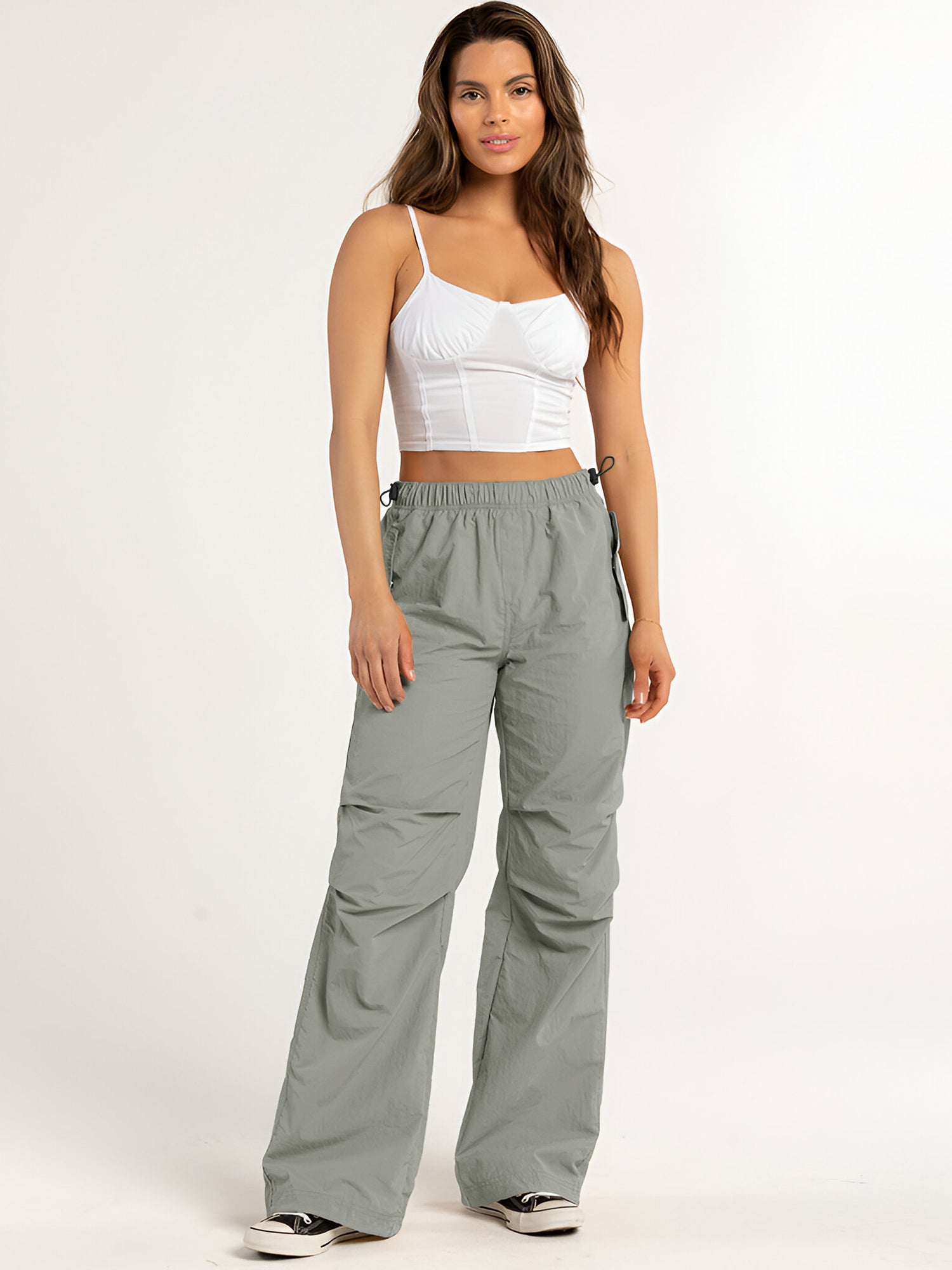 Parachute Light Grey Women Trackpant