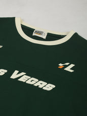 Las Vegas Bottle Green Half Sleeve T-Shirt