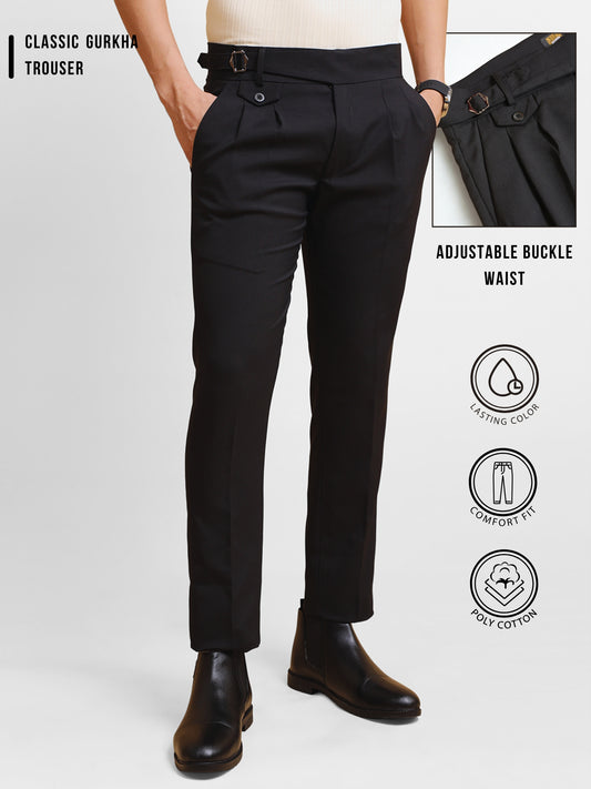 Black Gurkha Trouser