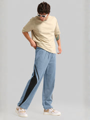 Razorline Light Grey Baggy Fit Trackpant