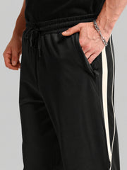 Black Cross Broder Pant