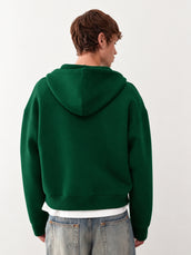 Dual Zip Botten Green Sweatshirt