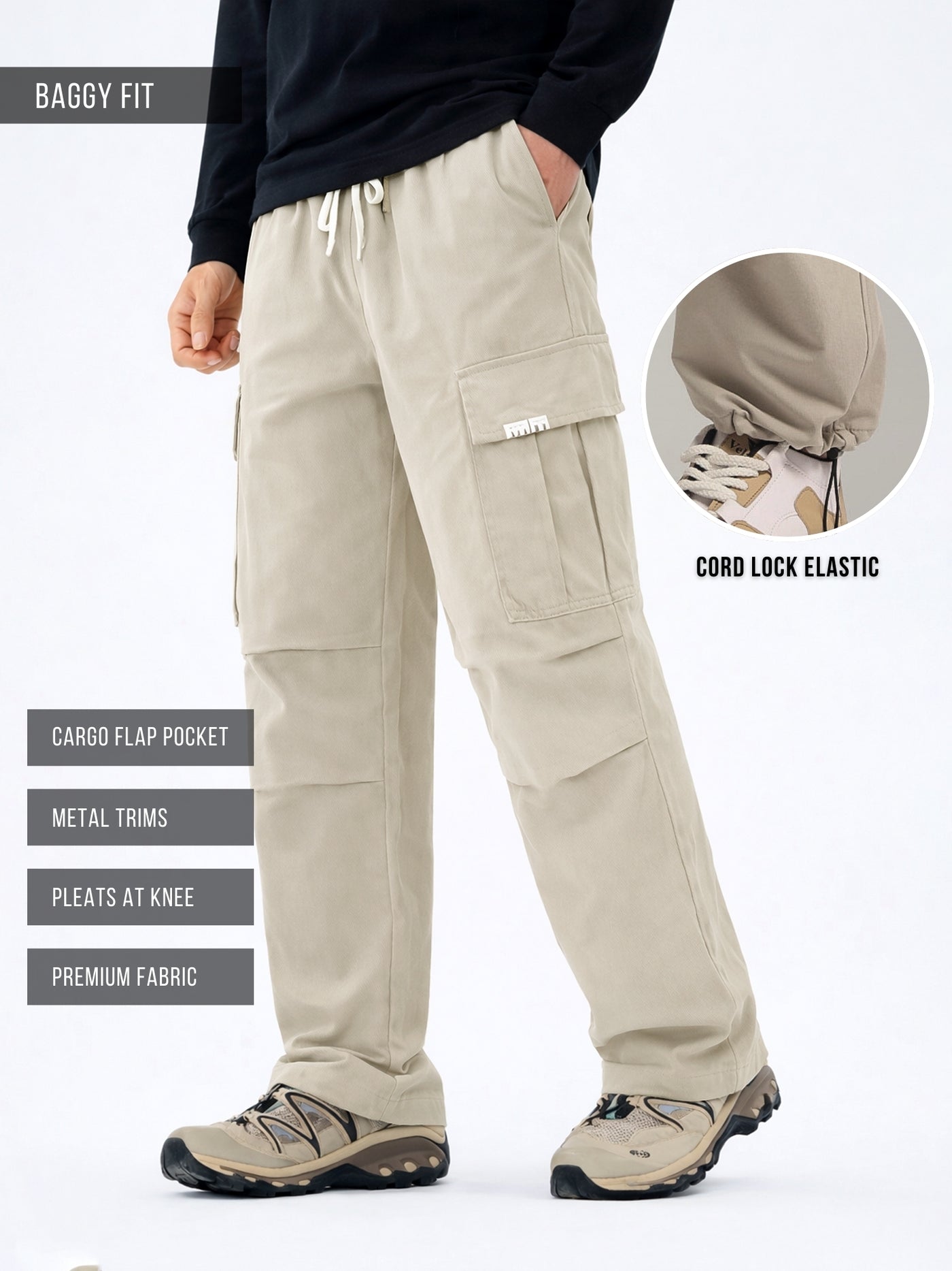 Grey Twinfold Cargo