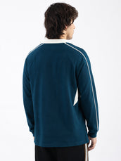 State of Mind Teal Blue Polo T-Shirt