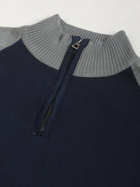 Classknit Navy FlatKnit Half Sleeve T-Shirt