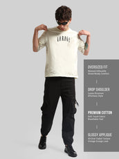 Garage Cream Half Sleeve T-Shirt