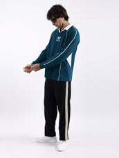 State of Mind Teal Blue Polo T-Shirt