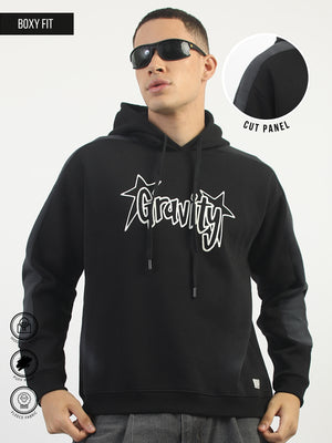 Black Gravity Full Sleeve Sweatshirt