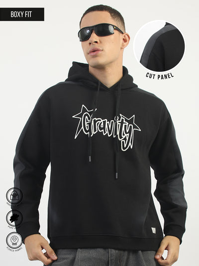 Black Gravity Full Sleeve Sweatshirt