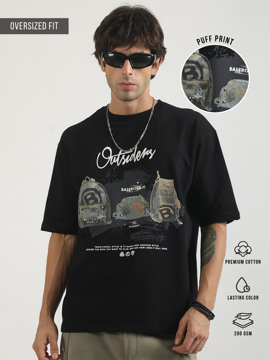 Not Everone Black Half Sleeve T-Shirt