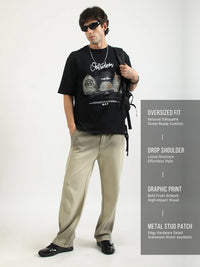 Not Everone Black Half Sleeve T-Shirt