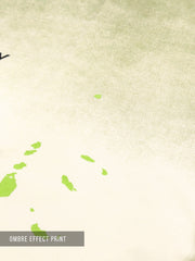 Life Fully Green, Cream Half Sleeve T-Shirt