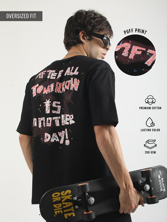 After Black, Pink Half Sleeve T-Shirt