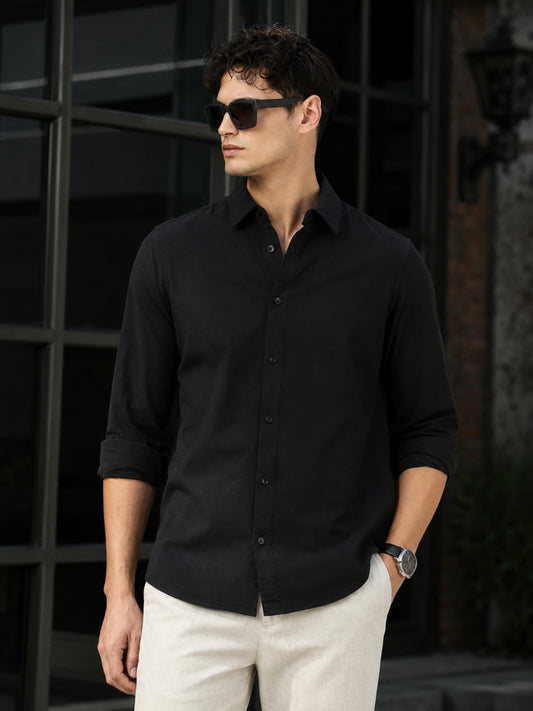 Black Soft Tech Shirt