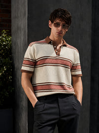 Cream Madrid Half Sleeve Polo T-Shirt