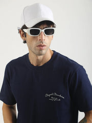 Jockey Navy Half Sleeve T-Shirt