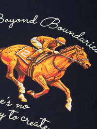 Jockey Navy Half Sleeve T-Shirt