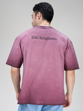 AcidWash Sunglass Onion Half Sleeve T-Shirt
