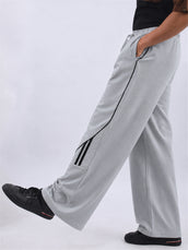 Atlanta Light Grey Baggy Fit Trackpant