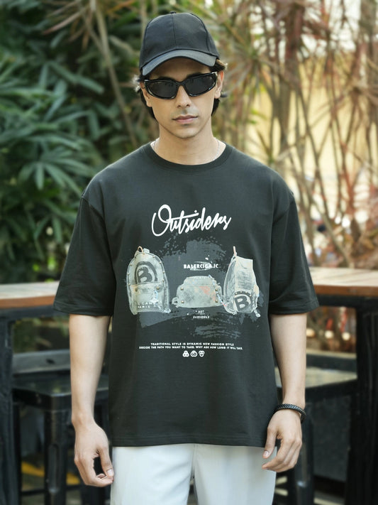 Not Everone Black Half Sleeve T-Shirt