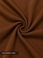Race Car Brown, Cream Half Sleeve T-Shirt