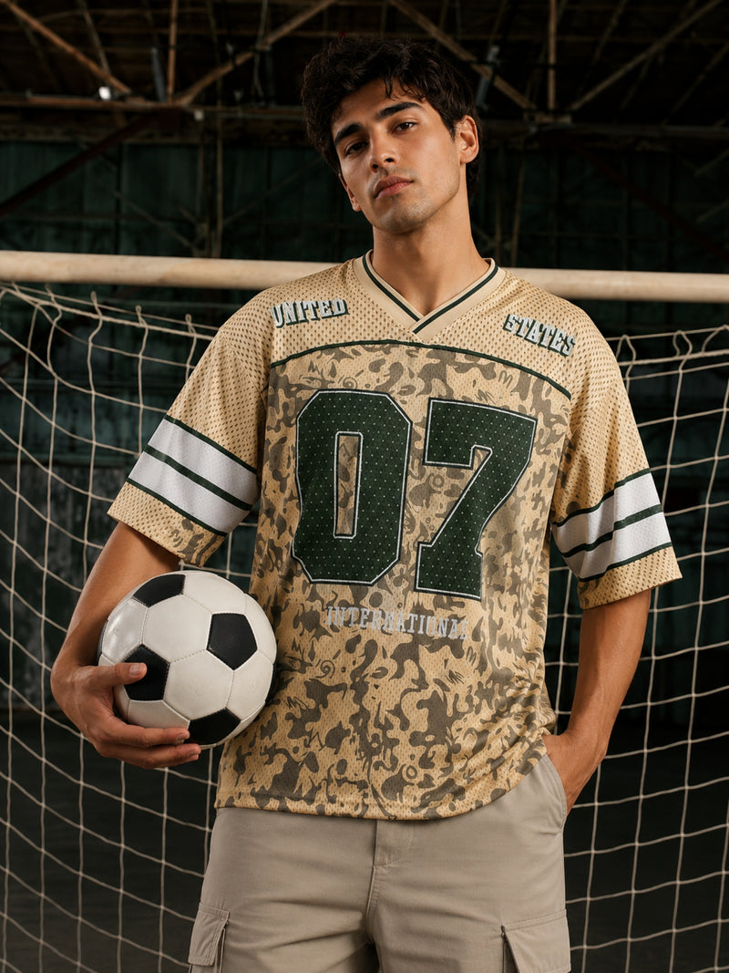 Mesh Jersey Butterscotch Tshirt