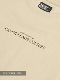 Chameleon Print Biscuit Half Sleeve T-Shirt