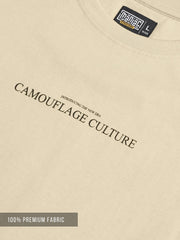 Chameleon Print Biscuit Half Sleeve T-Shirt