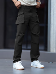 Submarine Flap Pocket Dark Grey Cargo Pant