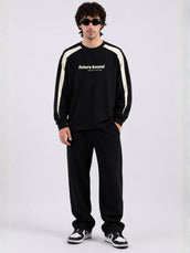 Future Bound Black Full Sleeve T-Shirt
