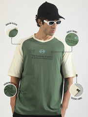 Ansen Hunter Green Half Sleeve T-Shirt