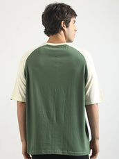 Ansen Hunter Green Half Sleeve T-Shirt