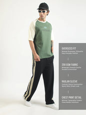 Ansen Hunter Green Half Sleeve T-Shirt