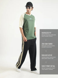 Ansen Hunter Green Half Sleeve T-Shirt