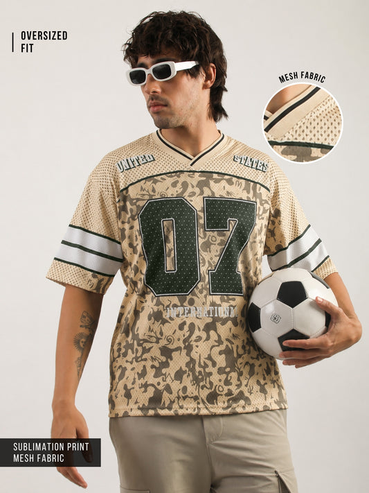 Mesh Jersey Butterscotch Tshirt