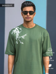 Bonsai Tree Half Sleeve T-Shirt