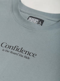 Skateboard Light Grey Half Sleeve T-Shirt