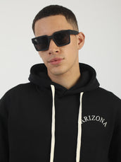 Arizona Black Full Sleeve Sweatshirt