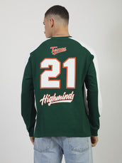 Highminds Bottle Green Full Sleeve T-Shirt