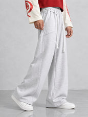 Barrel Fit Rope Style Melange Trackpant