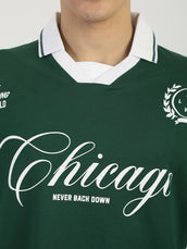 Discovering Bottle Green Half Sleeve Polo T-Shirt