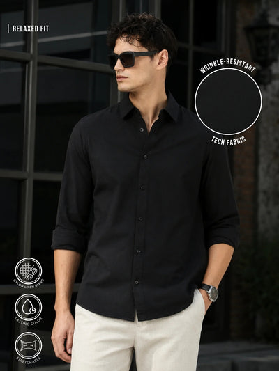 Black Soft Tech Shirt