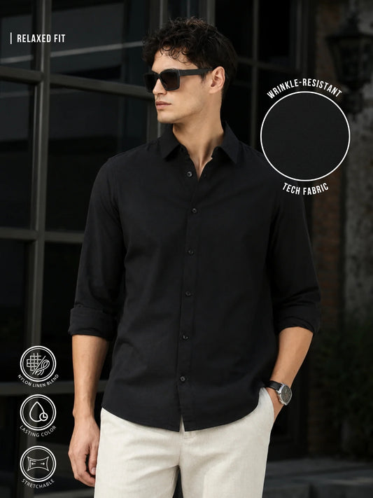Black Soft Tech Shirt