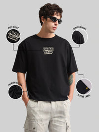 Alter Ego Black, Biscuit Half Sleeve T-Shirt