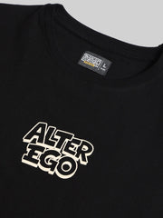 Alter Ego Black, Biscuit Half Sleeve T-Shirt
