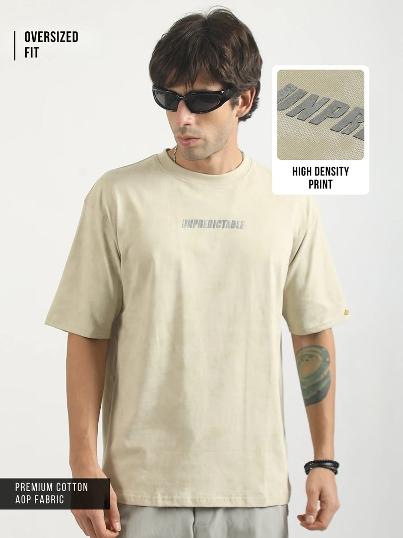 Unpredictable Biscuit Half Sleeve T-Shirt